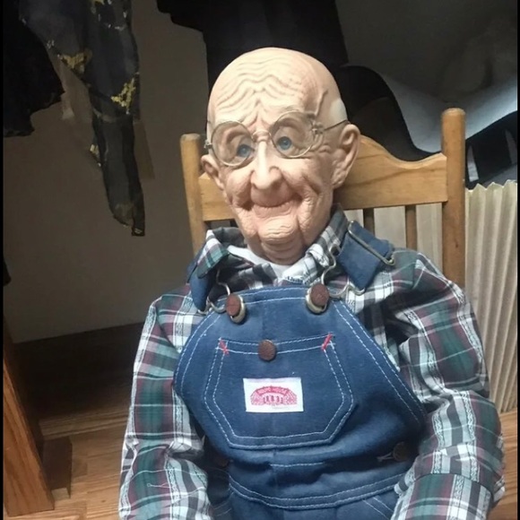 SOLD. Collectible Grandpa Doll So Realistic! - Picture 6 of 8